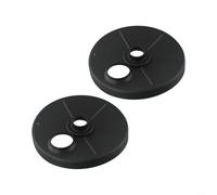 Vibsky Lot de 2 cache-poussière pour tondeuse à gazon Sears 532189403 581840401 Compatible avec HD600M HD725 HU800 XT721FE LC153 LB155 Noir