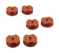 Vibsky Lot de 6 bobines de rechange pour débroussailleuse Worx WA0007 WG105 WG106 WG108 WG112 WG113 WG116 WG119