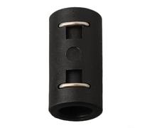 Vibsky Raccord de tuyau d'extension pour nettoyeur haute pression, convient pour Lavor pour modèles Nilfisk et Bosch, adaptateur en plastique d'ingénierie pour connecter plusieurs tuyaux, noir (C)