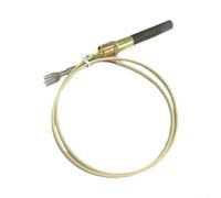 Vibsky Thermocouple thermocouple pour cheminée à gaz, 750 mV pour capteur de générateur pilote pour chauffe-eau et four, sonde métallique de rechange de 610 mm