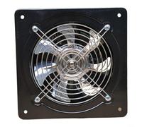 Vibsky Ventilateur extracteur d'air bidirectionnel de 15,2 cm, 40 W, haut réversible, pour cuisine, salle de bain, atelier, boîtier en métal à faible bruit (blanc)