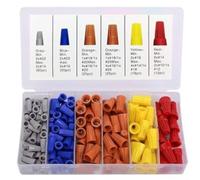 Vibsky Vibsky Lot de 180 connecteurs torsadés pour câbles domestiques 10-22 AWG - Kit d'assortiment d'écrous de fils électriques avec capuchons à ressort, connecteurs sans vis