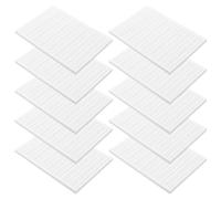 VICASKY 10 Pièces Cahier D'écriture Pages Doubles Lignes Pointillées et Traits Centraux pour Garçon et Filles en Papier Blanc Entraînement Spécifique pour Formation des Lettres à L'école