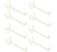 VICASKY 100 Pièces Crochets pour Panneaux Perforés Universels Abs, Beige | Panneau Perforé Mural, Usage la Cuisine et Boutique, Capacité Fiable, Design, Lot Pratique