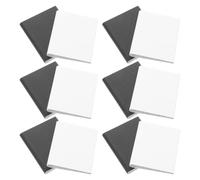 VICASKY 12 Pièces Joint D'angle de Porte en Mousse Autocollante pour Calfeutrage, Protection Complète les Courants D'air, Bande D'étanchéité pour Cadre de Porte Extérieure