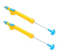 VICASKY 2 Pièces Buse de Pulvérisation pour Flacon Pulvérisateur, Ajutage de Remplacement, Jaune, Abs et Cuivre, Ouverture 2,7cm, pour Plantes en Pot, Arrosage Intérieur à Domicile