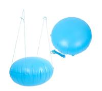 VICASKY 2 Pièces Coussin Gonflable en PVC pour Piscine Ronde 110cm, Protection Extérieure Renforcée, Amortit Les Chocs pour Sécurité Hivernale Piscine
