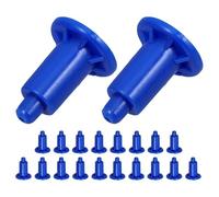 VICASKY 20 Pièces Pied en Plastique Bleu pour Balance Électronique Support Stable et Compatibilité Polyvalente, Accessoire de Remplacement pour Plateau de Pesée