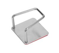 VICASKY 2pièces Crochet Porte-éponge Acier Inoxydable sans Perçage Égouttoir Multifonction pour Salle de Bain et Cuisine Rangement Mural et Réutilisable