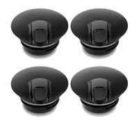 VICASKY 4 Pièces Couvercle de Carafe Noir en Pp Isolation Thermique, Compatible Théière et Gobelet, pour Usage au Bureau la Maison
