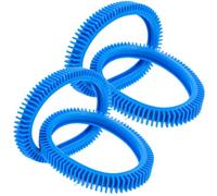 VICASKY 4 Pièces Kit de Pneus Arrière pour Nettoyeur de 896584000-082 | Pièce de Rechange Bleue en Pvc, Usage Extérieur, Design Portable et Léger, Résistance à L’usure
