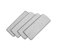 VICASKY 4 Pièces Lingettes de Rechange Microfibre pour Balai Serpillère, 12x33 Cm, Design Mains, Facile à Nettoyer, pour Sols Carrelés et Usage Domestique