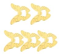 VICASKY 5 Pièces Ouvre-bouteille Papillon en Alliage de Zinc Doré, Décoratif et Pratique pour Fêtes et Bars, Outil Manuel pour Amateurs de Bière et Vin