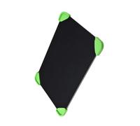 VICASKY 5 Pièces Plaque de Dégivrage Rapide en Aluminium Noir, Plateau | Décongélation Naturelle sans Électricité ni Micro-ondes, Pieds en Silicone, pour Viande, Fruits et Aliments Couleur Aléatoire