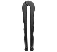 VICASKY Acier Chrome-vanadium Clé à Molette Réglable Noir 5mm | Poignée Solide, Format Compact, Réglage Précis, pour Démontage D’éléments sur Meuleuses D’angle