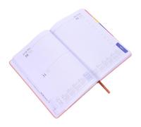 VICASKY Agenda Quotidien Travail 2026 en Papier Rose, Planificateur Portable et Élégant Résistant à L'encre, pour Bureau et Voyages Professionnels
