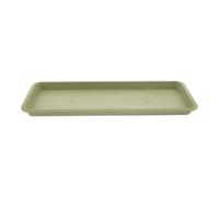 VICASKY Bac de Récupération d'eau Rectangulaire en Résine Verte | Protection de Surface Lisse, Collecte D'eau Excédentaire, pour Jardinières D'appartement et Balcon
