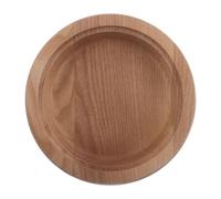 VICASKY Base Ronde en Bois pour Râpe à Fromage Conique, Socle Antidérapant de 4,5x4,5 Pouces, Protège les Surfaces Cuisine et Support Décoratif Pratique