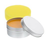 VICASKY Cire D'abeille Naturelle Huile Nourrissante pour Meubles en Bois Massif et Cire Solide pour Entretien et Polissage du Boîte de 200g et Sols en Bois Rouge
