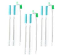 VICASKY Ensemble de 9 Brosses pour Nettoyage Bouteille Goupillon Flexible en Abs et Éponge, pour Nettoyer Tétines, Interstices D'évier et Bouteilles Sportives