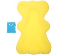 VICASKY Éponge Tapis de Bain Jaune Garçon Fille, Antidérapant Forme Cartoon | Coussin Moulé, Contact Non Allergène, Fond de Douche, pour -nés et Jeunes Parents Couleur Aléatoire