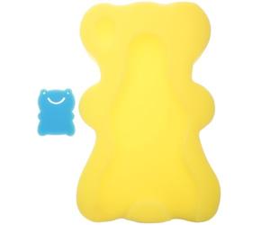 VICASKY Éponge Tapis de Bain Jaune Garçon Fille, Antidérapant Forme Cartoon | Coussin Moulé, Contact Non Allergène, Fond de Douche, pour -nés et Jeunes Parents Couleur Aléatoire