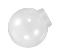 VICASKY Globe Élégant en Acrylique Transparent de Rechange pour Luminaire Abat-jour Sphérique et Facile à Installer pour Éclairage Extérieur et Décoration de Jardin
