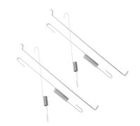 VICASKY Kit de 2 Ressorts de Rappel D'accélérateur Résistant à l'usure en Fer Régulation Précise Vitesse Moteur Tige de Liaison Argentée pour Générateur à Essence