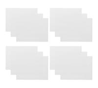 VICASKY Kit de Réparation Autocollants Pvc Blanc 20pcs pour Revêtement Mural, Couverture de Taches, Outil Multifonction pour Clôtures et Murs Abîmés
