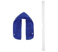 VICASKY Lingette de Rechange en Flanelle Corail pour Raclette de Sol en Silicone, Extra Épaisse et Lavable en Machine, pour Nettoyage Maison et Salle de Bain