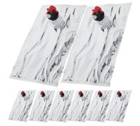 VICASKY Lot de 10 Sachets à Vin Rechargeables 1L avec Bec Verseur, Pochettes Réutilisables Étanches et Portables, pour Bars, Maisons et Activités de Plein Air