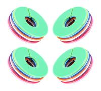VICASKY Marqueurs de placard suspendus 36pcs séparateurs de taille en plastique pour vêtements bébé design universel adaptés au rangement en chambre d'enfant