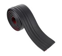 VICASKY Moulure Adhésive Flexible en Nbr pour Plinthe Murale Auto-adhésive Noire, Bordure Décorative Minimaliste pour Murs de Fond Tv et Divers Espaces
