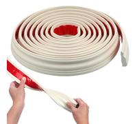 VICASKY Moulure Murale Autocollante Flexible Plinthe Souple Auto-adhésive à Découper pour Décoration Intérieure Bordure de Cadre Décoratif Facile à Poser sans Outil