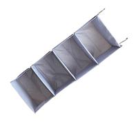 VICASKY Organisateur Facile en Vêtements de Suspendu Couches Polyester 4 Pliable à Gain de Place et pour Dressing