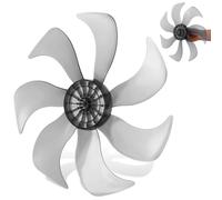 VICASKY Pales de Ventilateur de Rechange Universelles Noires en PP | Pièce Légère, Robuste et Résistante à Haute Température, Aspect Chic, pour Table, Pied et Mur