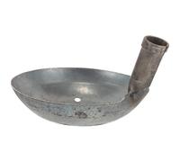 VICASKY Pelle à poulailler en métal, Pelle à tamiser la Boue, Design Vertical, Grande capacité, pour Nettoyage Domestique et Entretien des boues de Drainage
