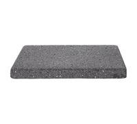 VICASKY Pierre de Lave Volcanique pour Barbecue, Plaque de Cuisson 16,8x15,5x1,5 Cm, Réutilisable et Stable pour Dîners Réguliers et Pique-niques Spontanés