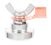 VICASKY Pince de Mise la Terre Magnétique en Fer Argenté Fixation Sécurisée pour Soudage Prévention des Interférences, Usage Polyvalent en Soudure sur Poteaux Métalliques et Tables