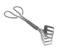 VICASKY Pinces à Crabes, Pince à Poisson en Fer, Long Manche, Argenté, Protection la Chaleur, Nettoyage Facile, pour Fruits de Mer et Loach, Maison et Fêtes de Fruits de Mer en Extérieur