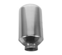 VICASKY Réservoir de Pression INOX pour Pompe de Pulvérisateur Agricole | Chambre Amortisseur, Stabilisation de Pression, Options de Gonflage Main et Pied, Argenté