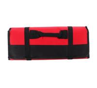 VICASKY Sacoche de Chef Polyvalente 22 Emplacements en Tissu Oxford Rouge | Grande Capacité, Légère et Portable, Maintien Sûr, Rangement Maison ou Restaurant, Compartiments Variés