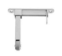 VICASKY Sélecteur Séquenceur Porte Coupe-feu en Métal Argent, Coordinateur Fermeture Automatique Double Porte avec Design Pratique pour Installation en Espaces Restreints