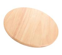 VICASKY Siège de Remplacement Rond pour Tabouret Bois, Tabouret de Bar Bois | Surface Bois Ronde, Khaki, Résistant aux Rayures L'usure, Facile à Nettoyer, pour Cantine et Maison
