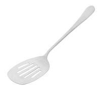 VICASKY Spatule à Fentes Simple et Élégant pour Buffet en Acier Inoxydable Ustensile de Service Facile à Nettoyer, Cuisine Professionnelle et Familiale