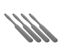VICASKY Spatules en Silicone Facile à Nettoyer Lot de 4 Cuisine et Pâtisserie, Racloir à Crème Ustensiles Antiadhésifs Pratiques pour Mélanger et Étaler