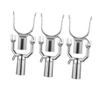 VICASKY Support Anti-Chute pour Arbres Fruitiers en Aluminium, Lot de 6 | Alliage D’aluminium Argenté, Résistant à Rouille, pour Verger, Soutient Plusieurs Arbres, Branche et Tronc