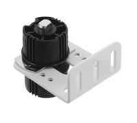 VICASKY Support Compatibilité pour Métal et Moteur Central en Tubulaire Plastique de Store Électrique 55mm, Design Sécurisé Large Roulants pour Stores en Chambre