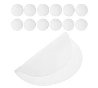 VICASKY Tapis de Cuisson Vapeur en Silicone Alimentaire Rond 20pcs Réutilisables et Découpables pour Paniers Vapeur en Bambou et Dim Sum Blanc