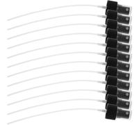 VICASKY Tête de Pulvérisation de Brume Design Mini et Compact 24mm Noire 20 Pièces en Pp Réutilisable Embout Spray pour Bouteille Vide, pour Usage Cosmétique